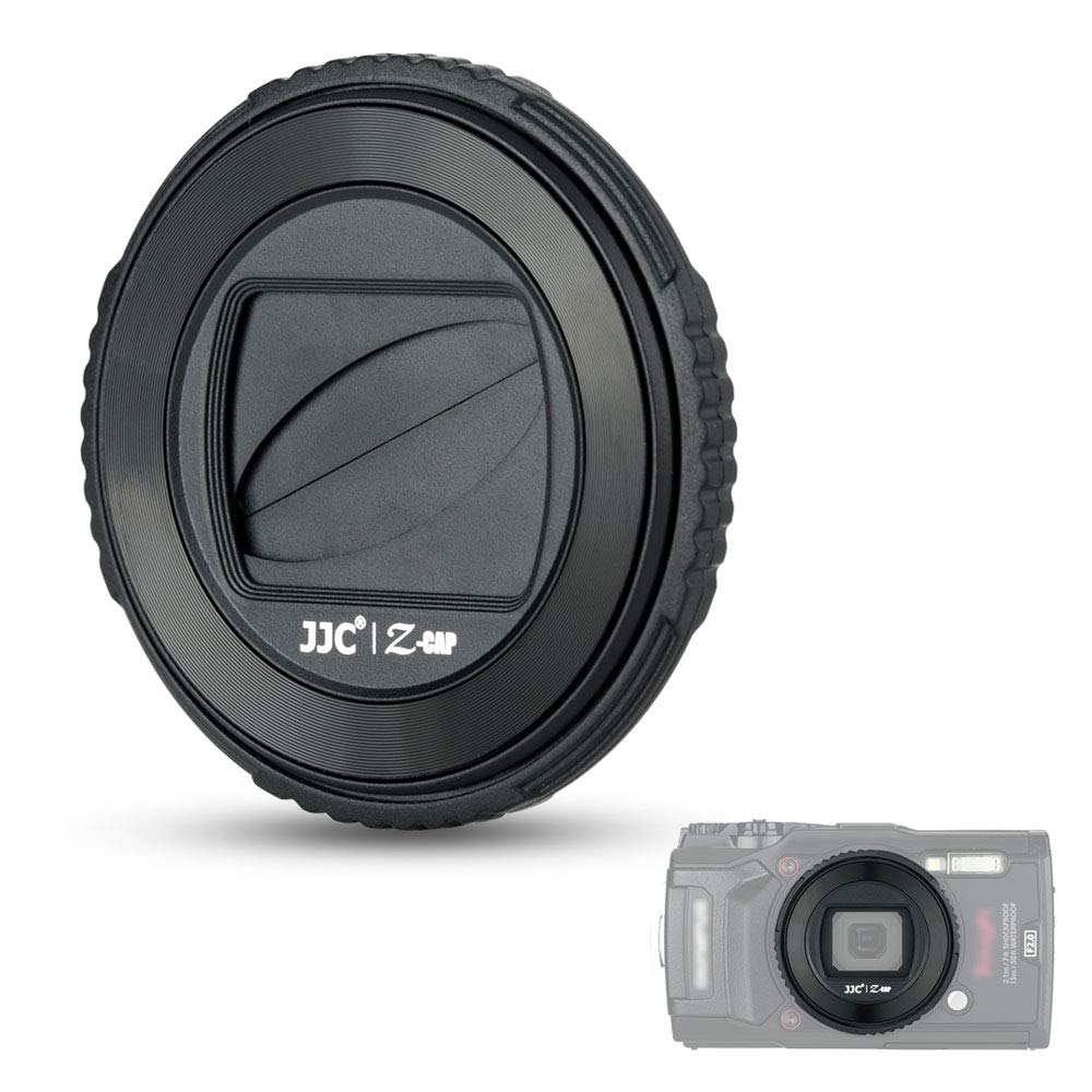 

JJC Lens Cap Lens Barrier for Olympus TG-7 TG-6 TG-5 TG-4 TG-3 TG-2 TG-1 LB-T01 Compatible