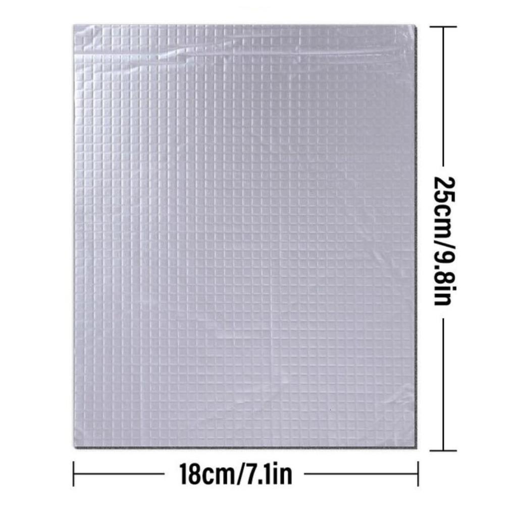 mats for sheet 25cm x for car hoods and sound silver 5mm Heat-insulating cars, heat-shielding set, 18cm, 5mm/10mm thick, doors, sound-absorbing,