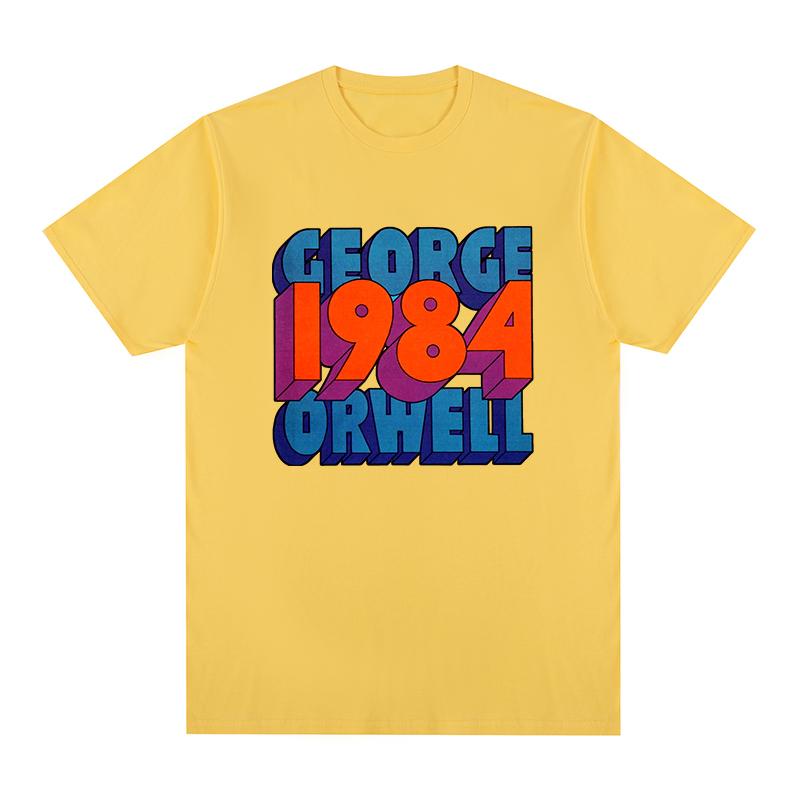 Koszulka George Orwell 1984 Wielki Brat Koszulka Popularny Hip Hop Raper Bawełna Męska Nowa TEE KOSZULKA Damskie Top