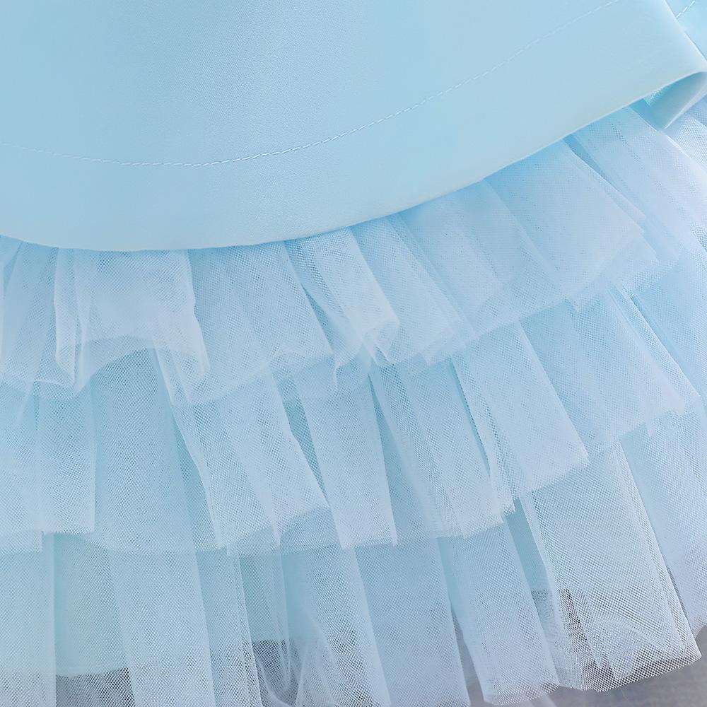 0-2 Years Flower Baby Girls Wedding Birthday Bownot Dresses Clothing Toddler Kids Princess Party Ball Gown Dress Costume Clothes