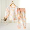 Baby Cotton Grade A Two Piece Pajamas Children Autumn Underwear Set Infant Home Wear Sleepwear