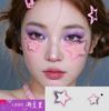 Heart and Star Temporary Face Stickers for Kids and Adults, Cute Body Stickers for Party Favors