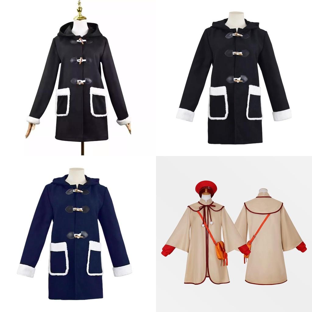 Cosplay Costume For Ania Movie Version Elegant Style Polyester Fabric Black