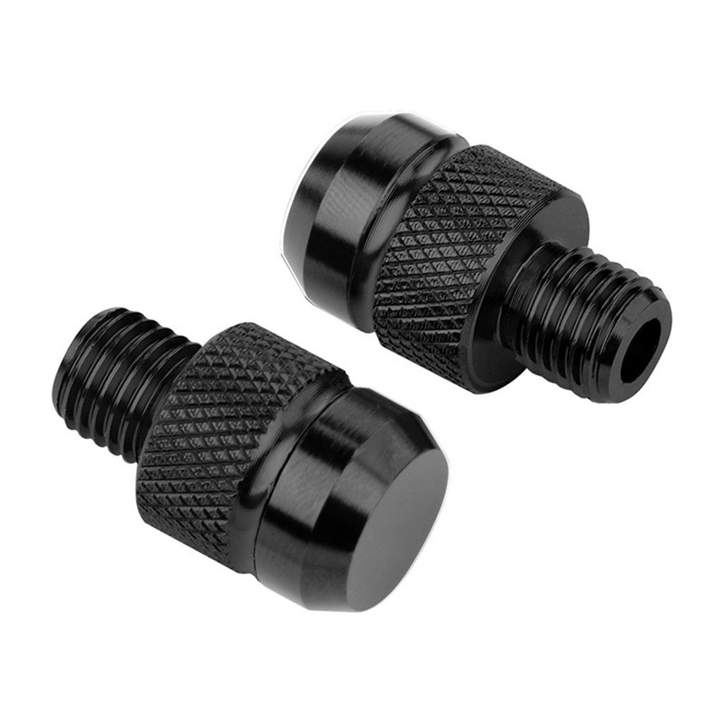 Motorcycle Mirror Hole Plug Screws for Honda Aluminum Rearview Mirror Hole Plugs Screws Bolts Replacement Mounting Screw