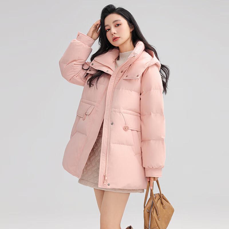 

Женский пуховик с капюшоном YAYA 2024 S