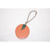 Orange Tangerine Bag Charm Key Chain