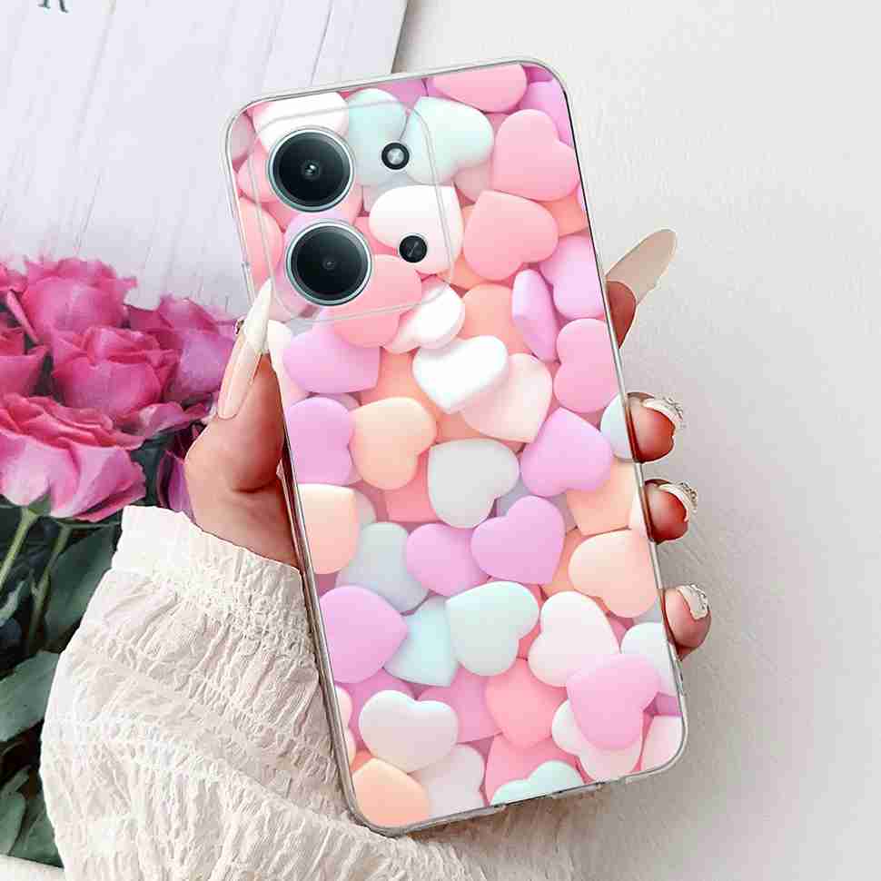 For Xiaomi Redmi 15C 4G 25078RA3EA Case New Butterfly Cute Cat Soft Silicone TPU Cover For Redmi 15C 15c 4G 6.9" Phone Casing