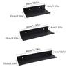 Aluminum Alloy Living Room Floating Shelves No Drilling Bedroom Decoration Wall Shelves Bathroom Storage Rack
