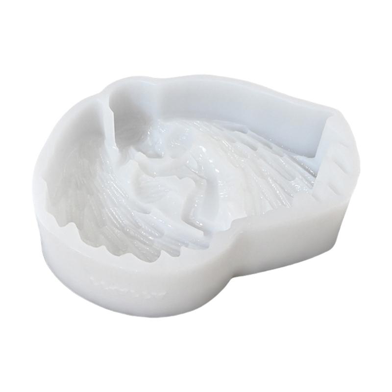 

Wing Heart Silicone Candle Molds Butterfly Shape Silicone Molds for Epoxy Resin Candle Soap Chocolate Fondant Molds