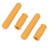4 Stück Extra Dick Gepolsterte Rutschfeste TPU Krücken Ersatzpolster für Achselhöhlen Handgriffe für Standard Aluminiumkrücken