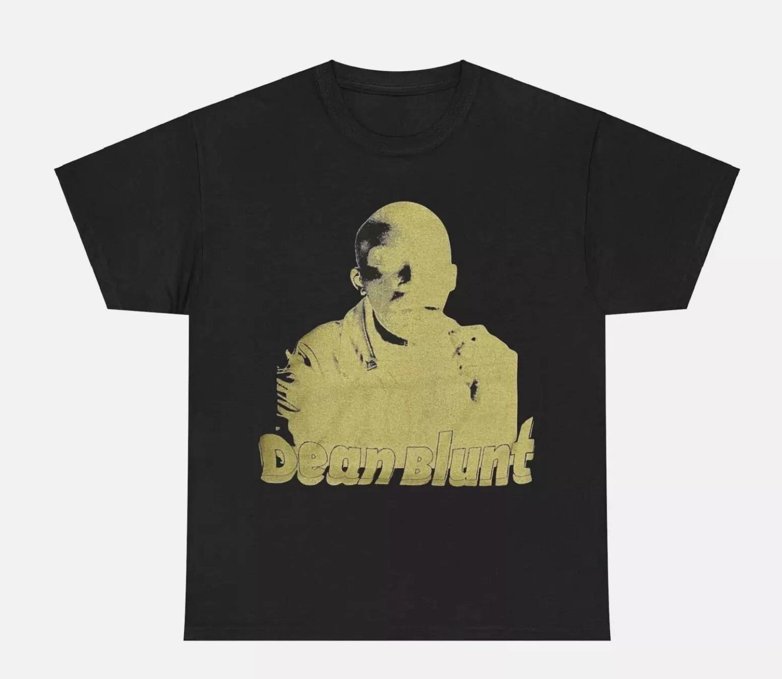 Dean Blunt Black 100% Cotton T-shirt Mens Tees Tops Tees Album Tour Merch All Sizes 2XL