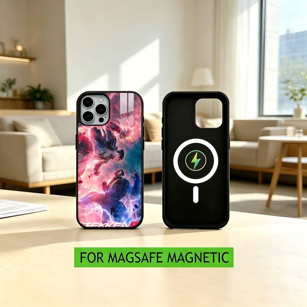 T-Tekken 8 Game Phone Case For iPhone17,16,15,14,13,12,11 Plus,Pro Magnetic with Magsafe Wireless Charging