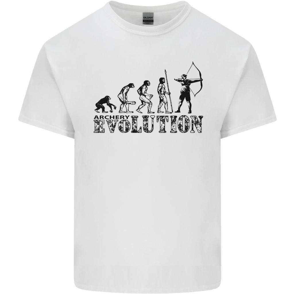 Evolution of an Archer Funny Archery Archer Unisexs Light Cotton TShirt