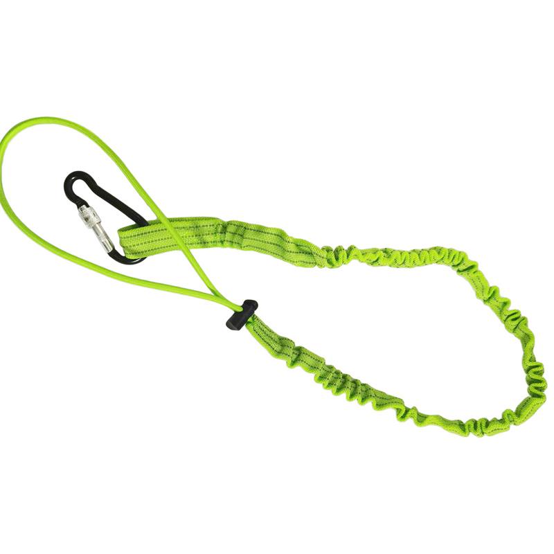Carabiner Tool Lanyard Retractable Safety Rope Telescopic Elastic Anti-fall Outdoor Tools Buckle For Climbing Accessories