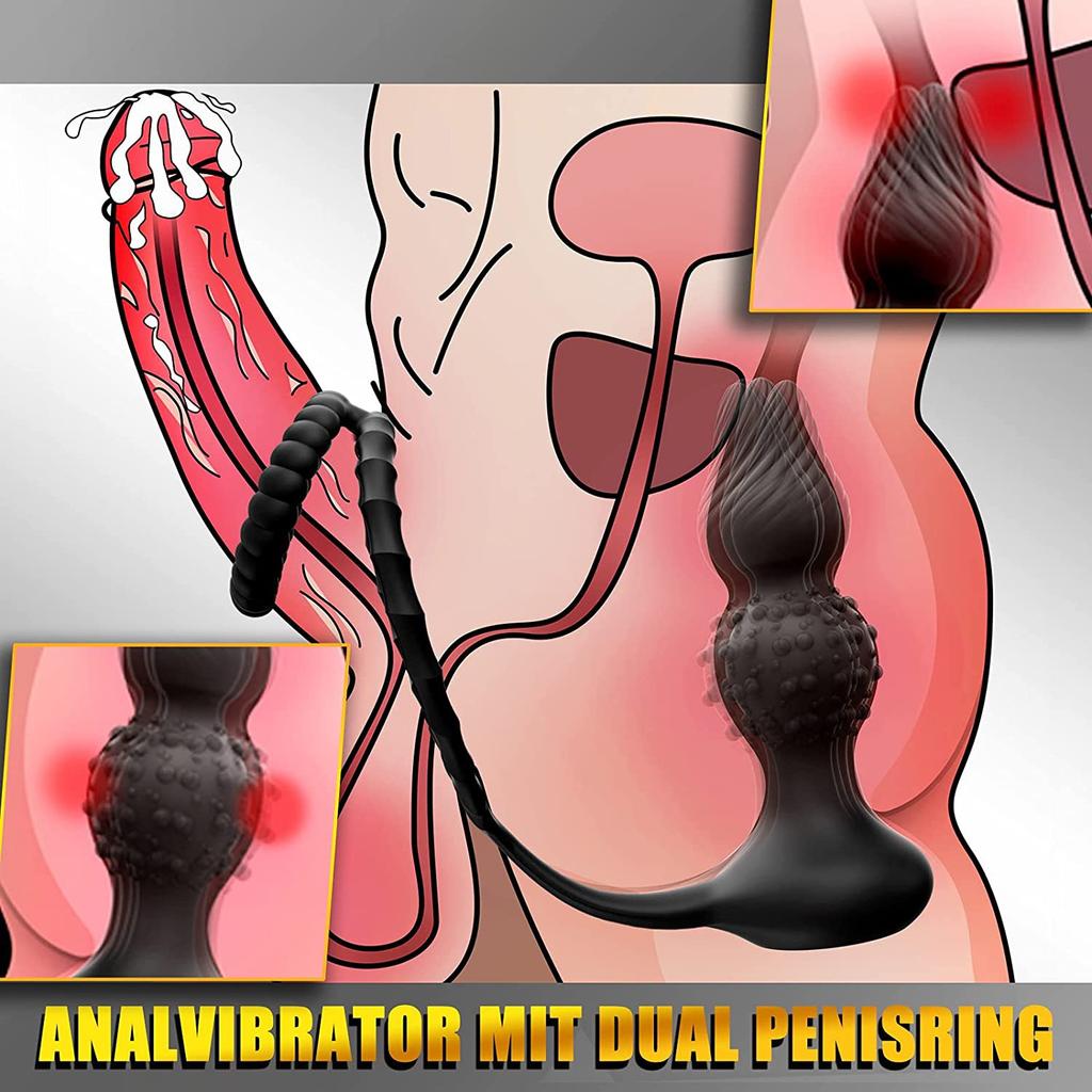 Erwachsene Spiele Butt Plug Prostata Massagegerät Sex Masturbation Cup Sexspielzeug 18