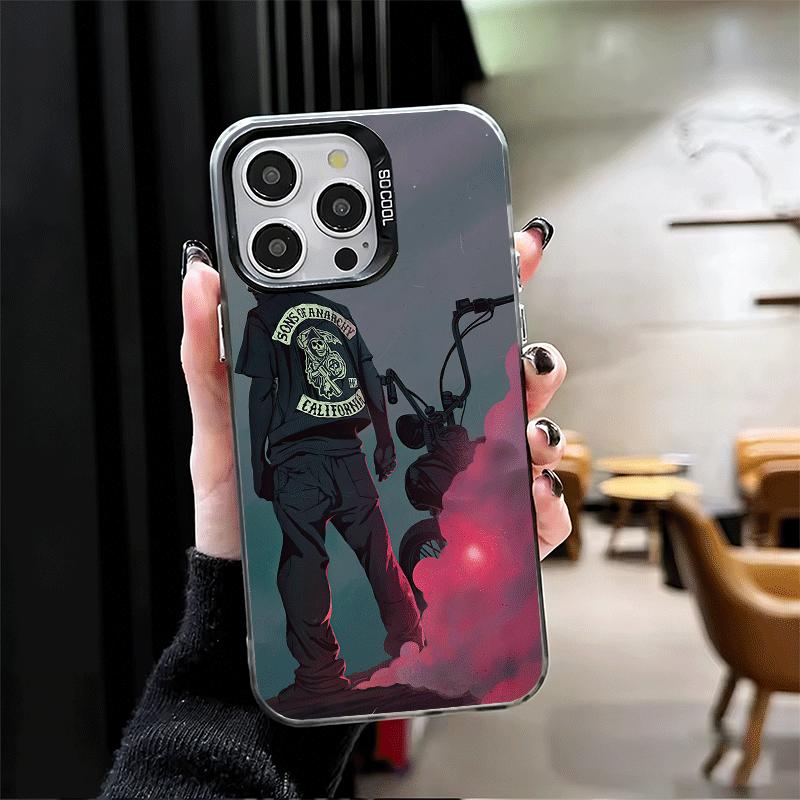 Sons Of Anarchy Shockproof Phone Case for iPhone 18 17 Air 16 16E 15 Pro Max 14 Plus 13 Mini 12 Back Cover Anti Fall Fundas