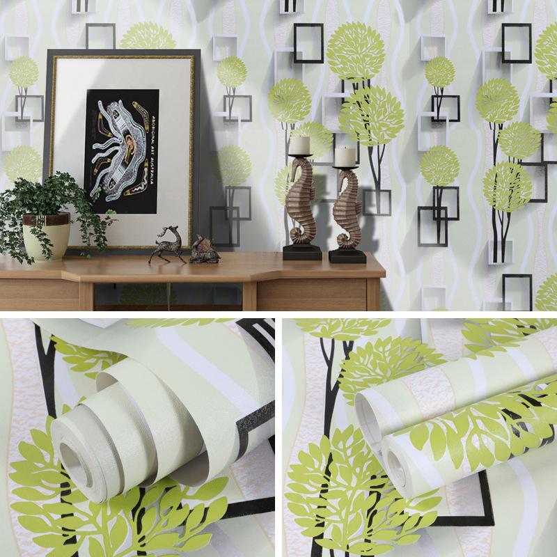 10m/20m Geometrische Retro Wasserdicht Verdickt Selbst-klebe Tapete Schlafzimmer Wohnzimmer Dekor DIY Dekorative Film Renovierung aufkleber