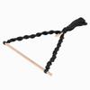 Paper Towel Holder Fabric Knitted Log Hemp Rope Hanger with Tassel for Photo Hanging Accessory Organizing