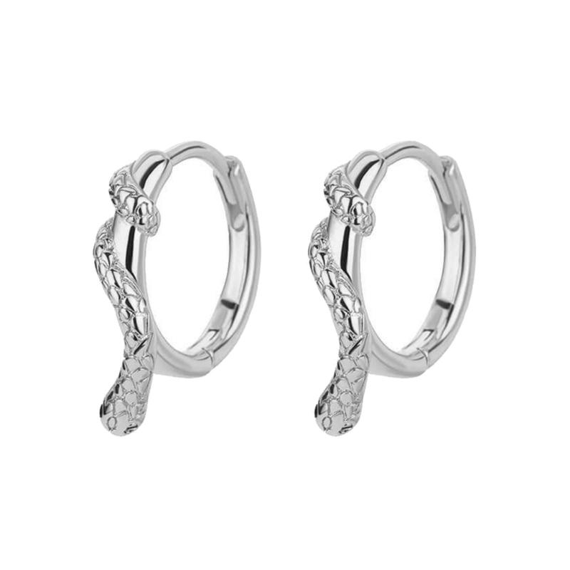 Geometric Hoop Earrings for Women Fashionable Square Ear Rings Exaggerated Ear Pendants Elegant Evening Party Jewelry