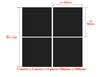 Custom Made Slab NBR Nitrile Rubber Buna Plate Sheet Gasket 500 X 500mm 1mm 1.5mm 2mm 3mm 4mm Acid Oil Alkali Resistant Black