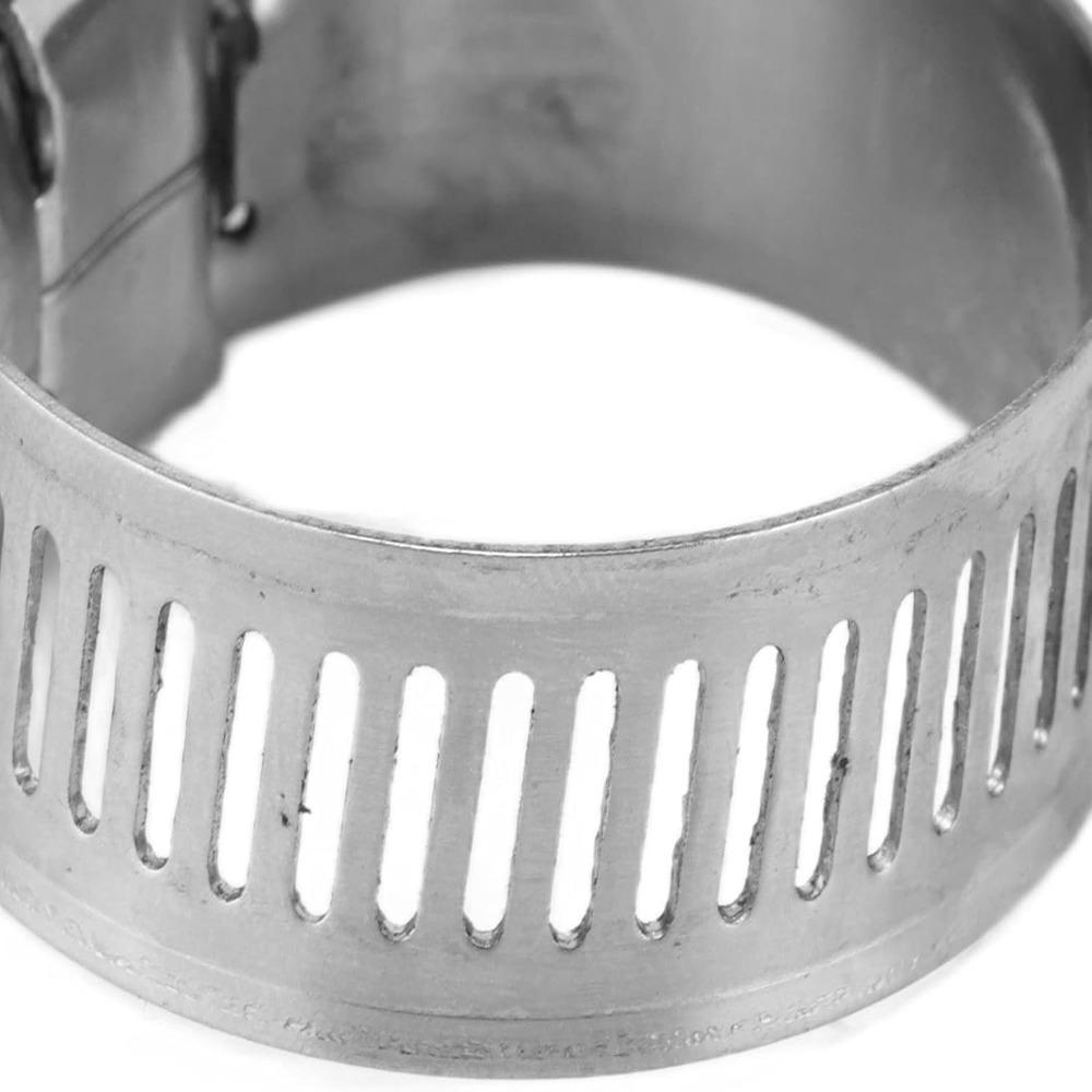 12pcs Worm Gear Drive Worm Gear Hose Clamps Stainless Steel Hose Clamps  Mechanical Connections