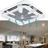 Windshield of Central Air Conditioning Deflector Prevent Blow Baffle Cover 360 Wind Direction Air Cooled Baffle for Home Office