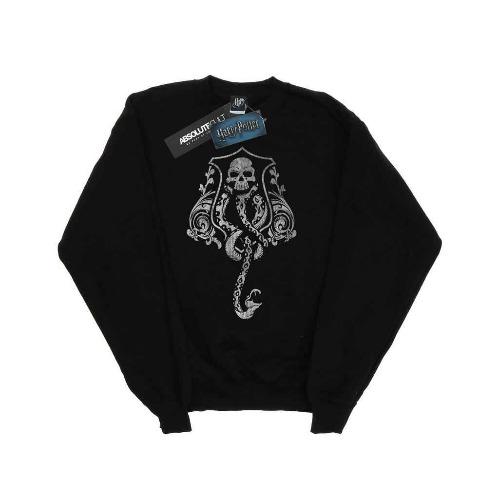 HARRY POTTER Boys Dark Mark Crest Sweatshirt