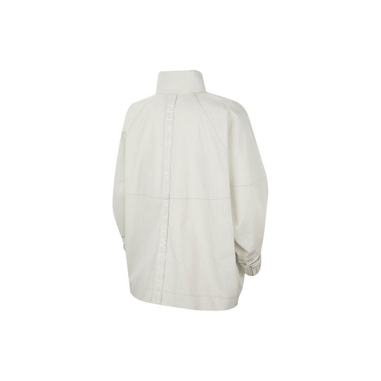 Nike Jackets Women's Light Gray Stand Collar Moderate Other CZ1425-072
