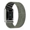 Sparkly Diamond Metal Frame Nylon Elastic Band for Whoop 5.0 Comfortable Replacement Strap for Whoop 5.0 Smart Fitness Tracker
