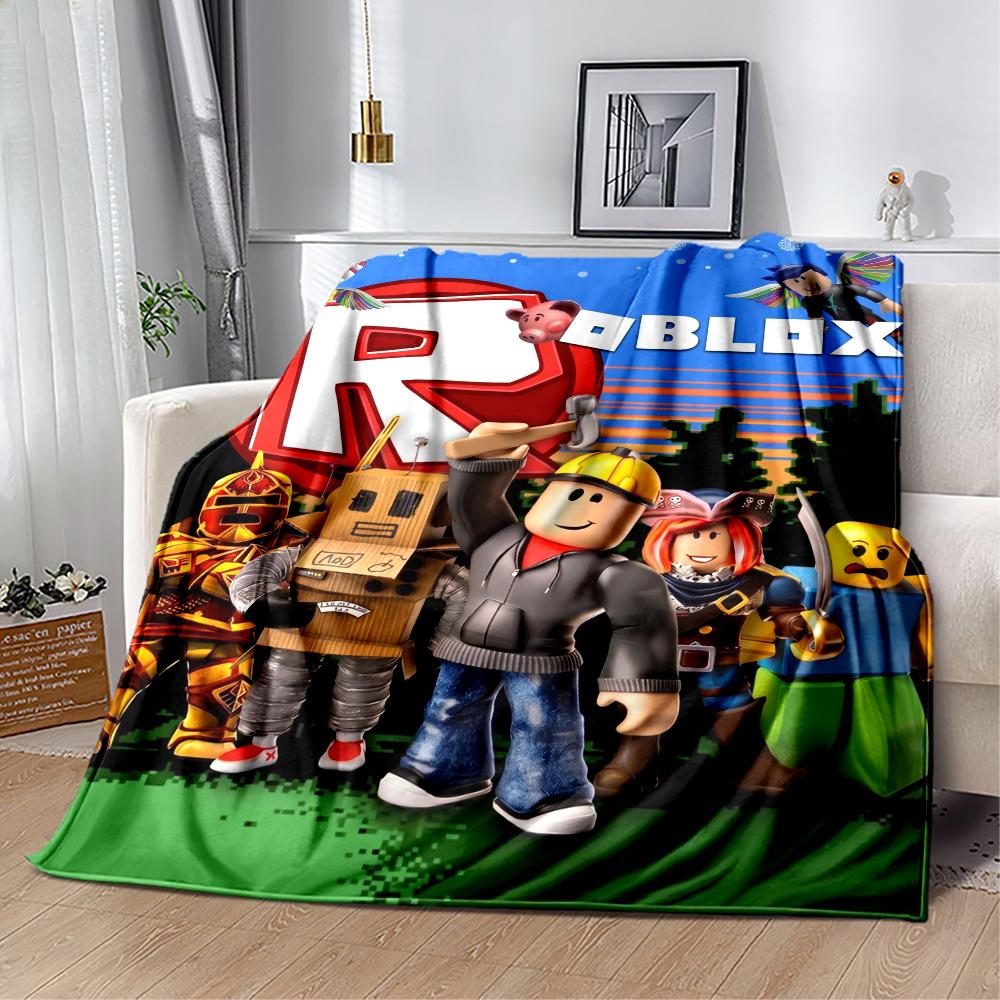 Roblox Game Character World Blanket Soft Warm Cozy Great For Office Chair Office Chair Allseason Use Modern Unique Gift For Family And Friends Camping