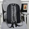 Leopard Print Backpack Women's Travel Casual Backpack Student Schoolbag