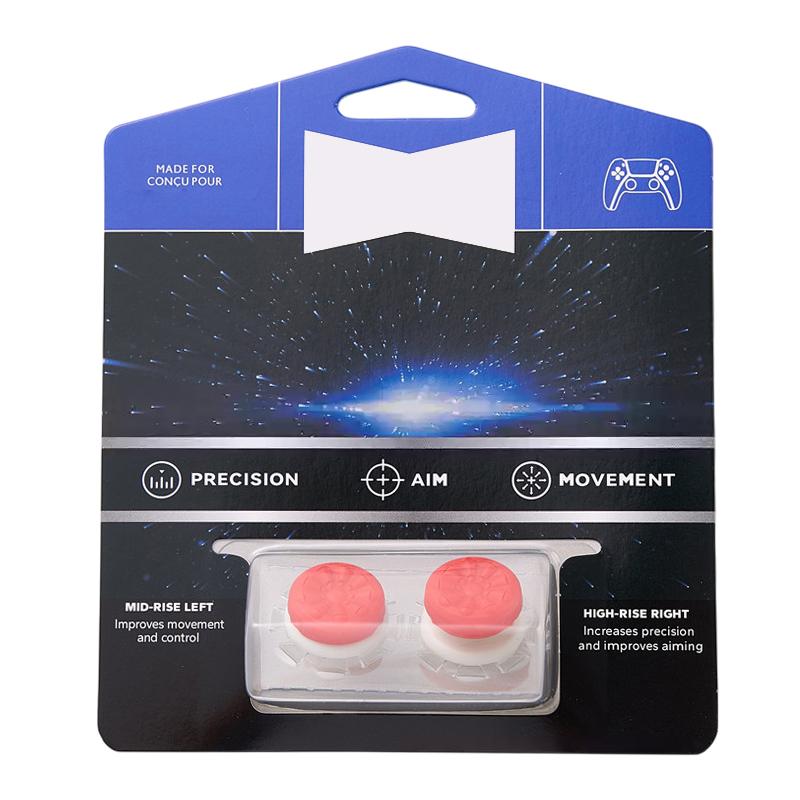 2 Stück Handgriffverlängerungskappen Gamecontroller Gamepad Daumenstick Griffe Abdeckungen Für Ps4 Ps5 Spielekonsolen-Controllerteile