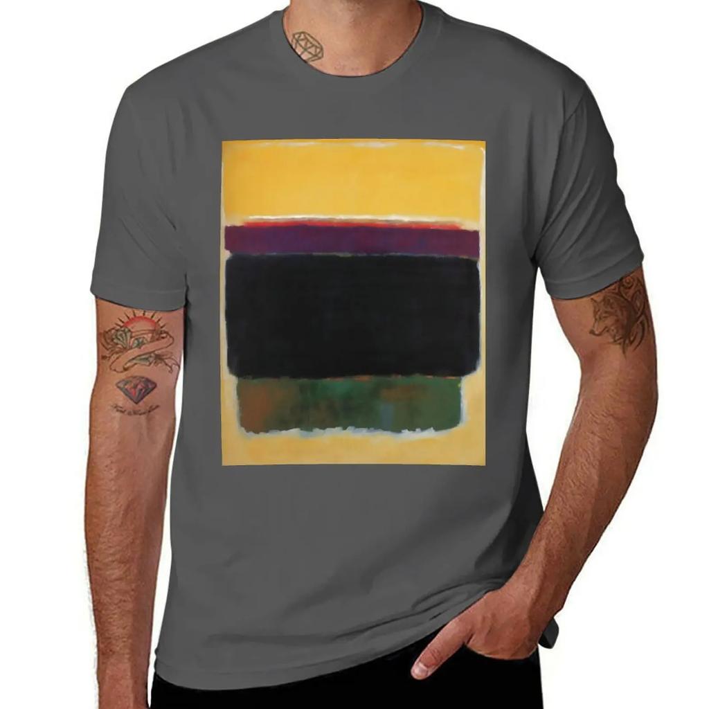 Mark Rothko TShirt animal prinfor boys basketball graphic tees cute clothes designer shirts sweat shirts men