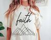 Faith Moves Mountains - Matthew 17:20 - Christian - Bible Verse - Unisex Garment-Dyed Comfort Colors T-shirt