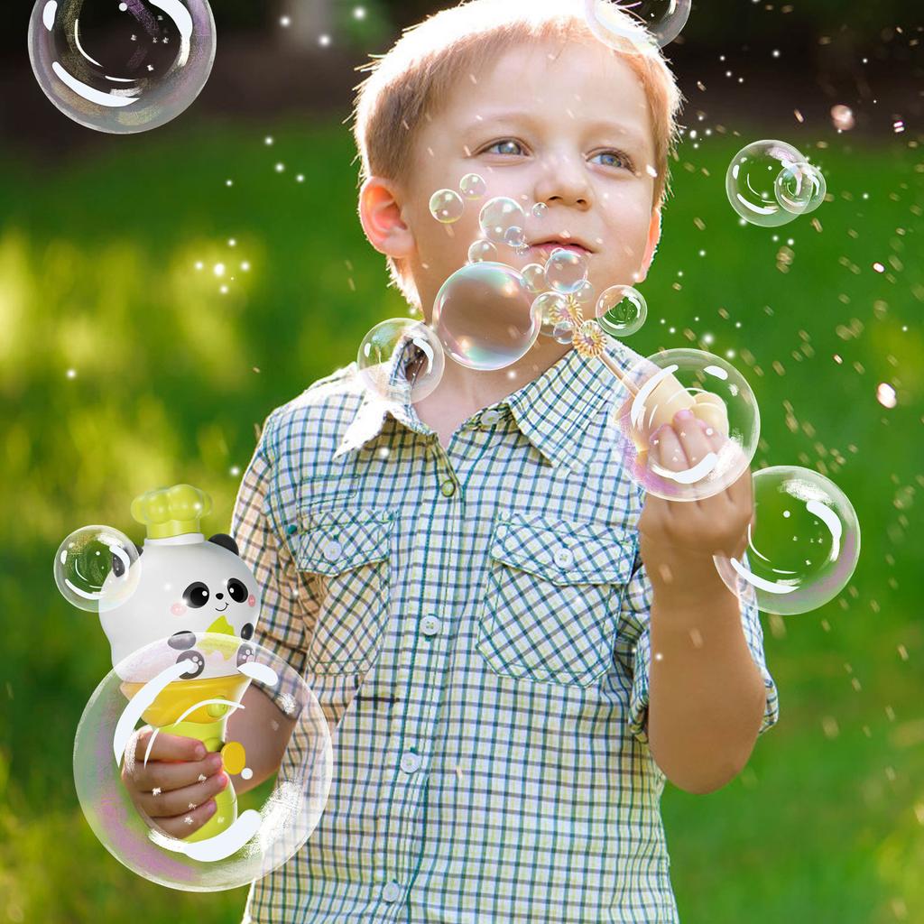 Kids' Handheld Bubble Wand Water Spraying Toy, Perfect For Summer Bubble Blowing (sprays Water And Blows ).