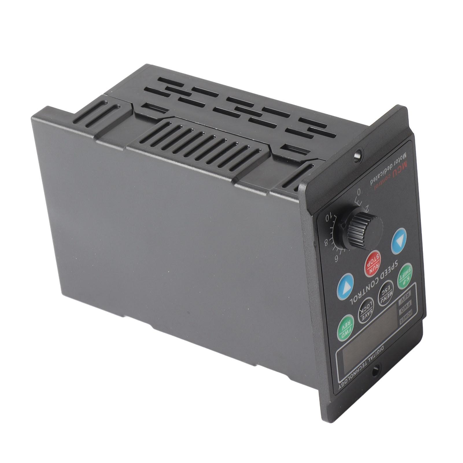 

Перетворювач частоти 750 Вт Однофазний вхід Програмований регулятор швидкості двигуна Привід зі змінною частотою різнокольоровий