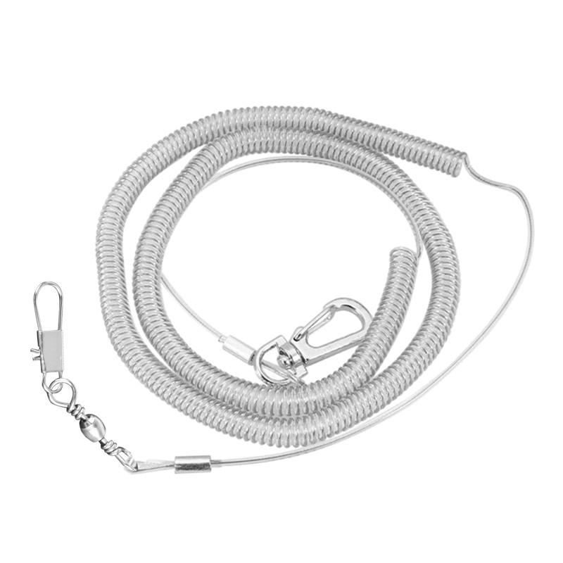 6m Flexible Parrot Bird Harness Leash with Leg Ring Anti-bite Outdoor Flying Training Rope for Birds Parakeet Cockatoo Cockatiel