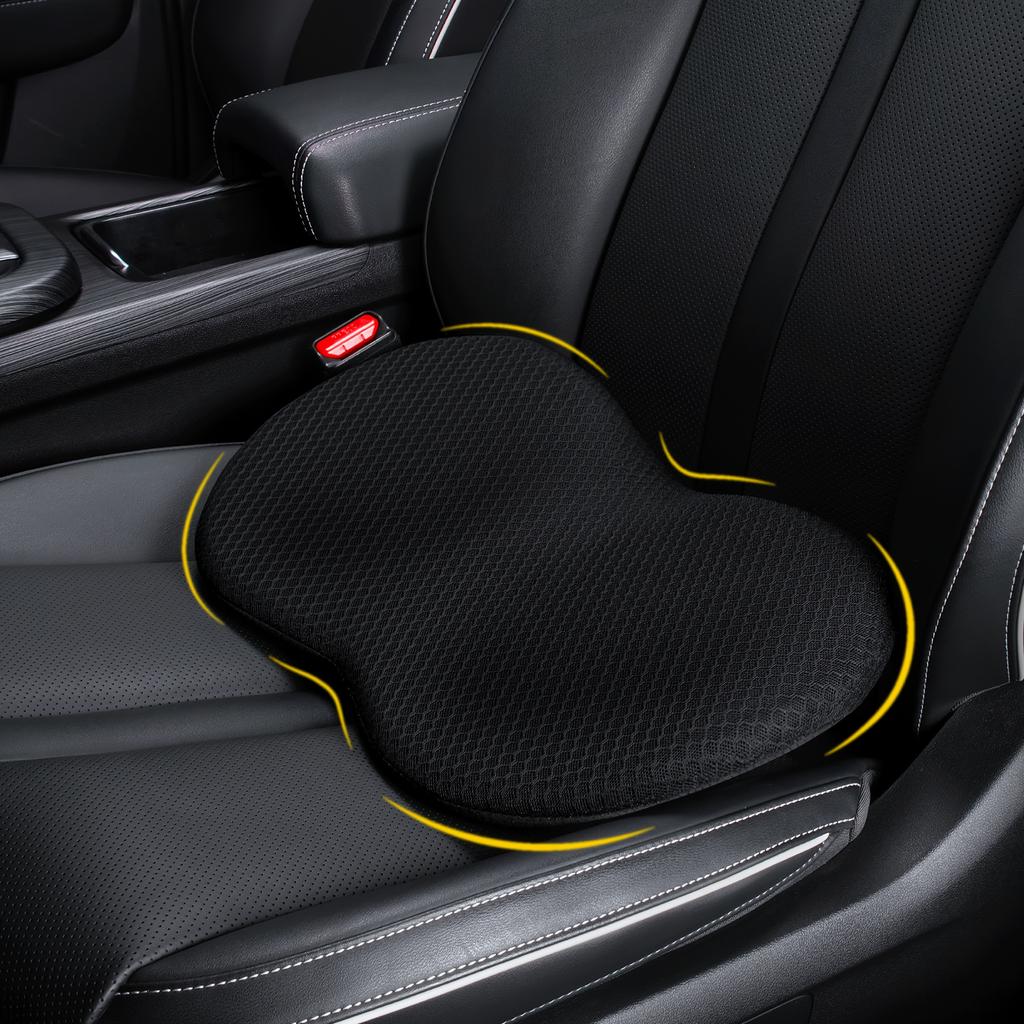 Memory Foam Seat Cushion: Enhances Comfort, Improves Posture, And Reduces Sitting Pressure,Perfect for Cars, Trucks