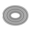 Oval Çerçeve Kesme Kalıpları Kendin Yap Scrapbooking Kabartma Kağıt Kartlar Fotoğraf El Sanatları Kalıbı