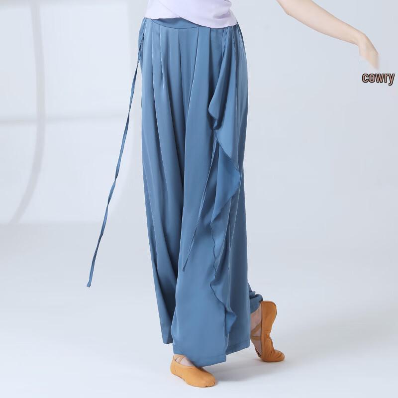 WEZHO Классические танцевальные широкие брюки