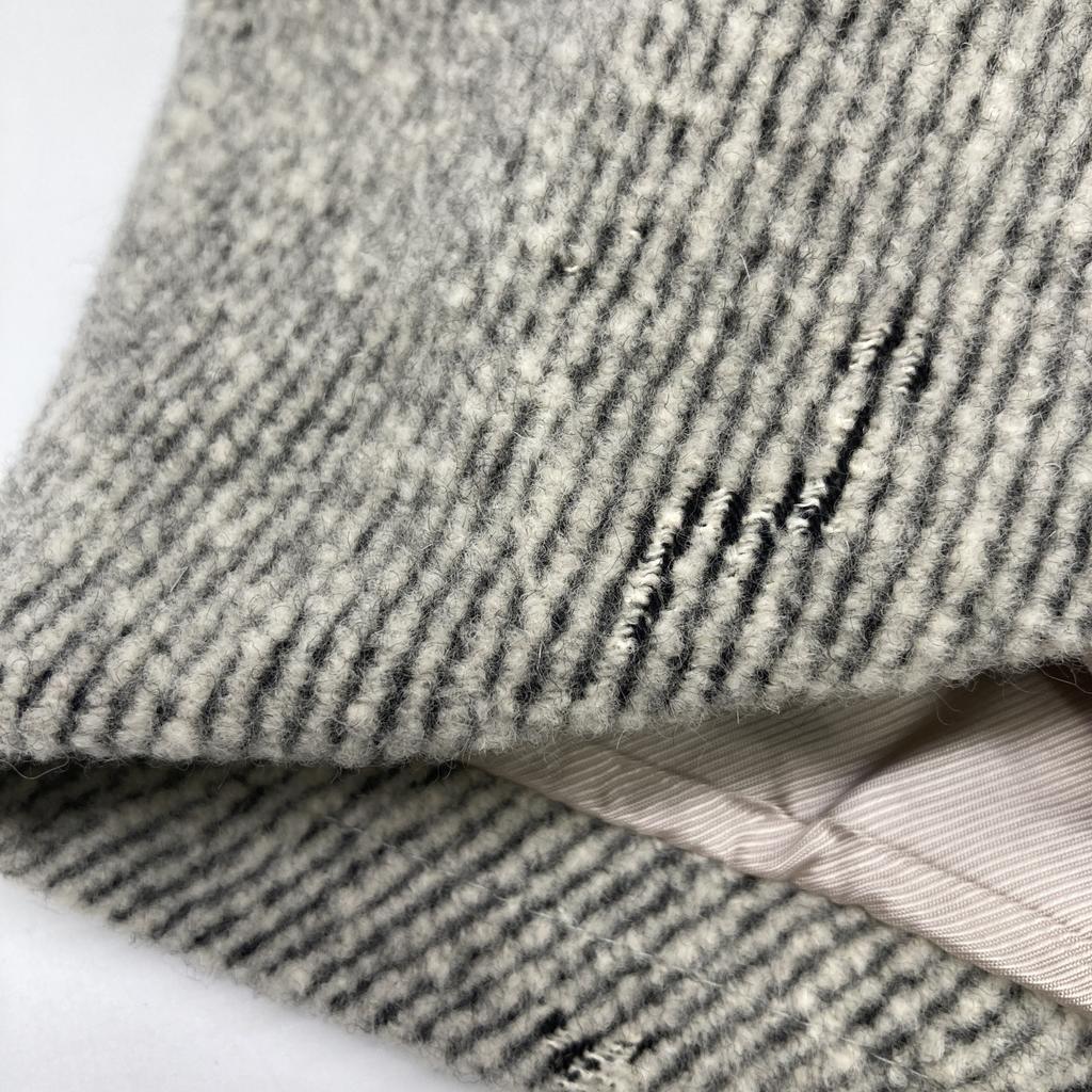 Max Mara Gray wool angora coat coat 36 grayUsed