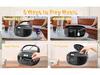 Grenzüberschreitende Bluetooth Boombox: CD/USB/Radio/MP3-Player