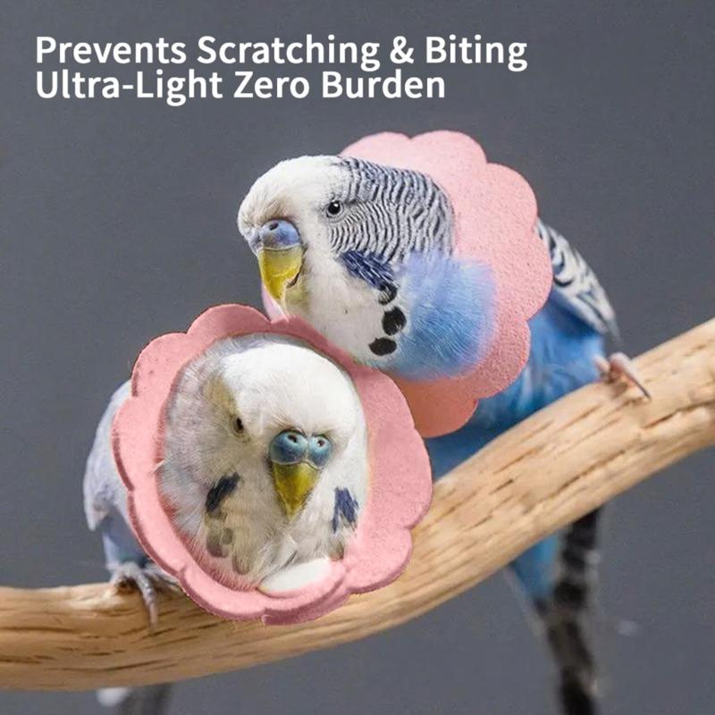 Protective Anti Licking Collar for Pet Lint Comfortable Fit Prevents Biting Wounds Light weight Easy to Clean