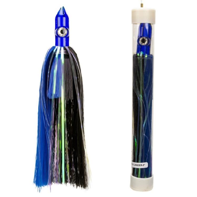 Soft Fishing Lures Squid Skirt Trolling Saltwater Baits for Bass Salmon Trout