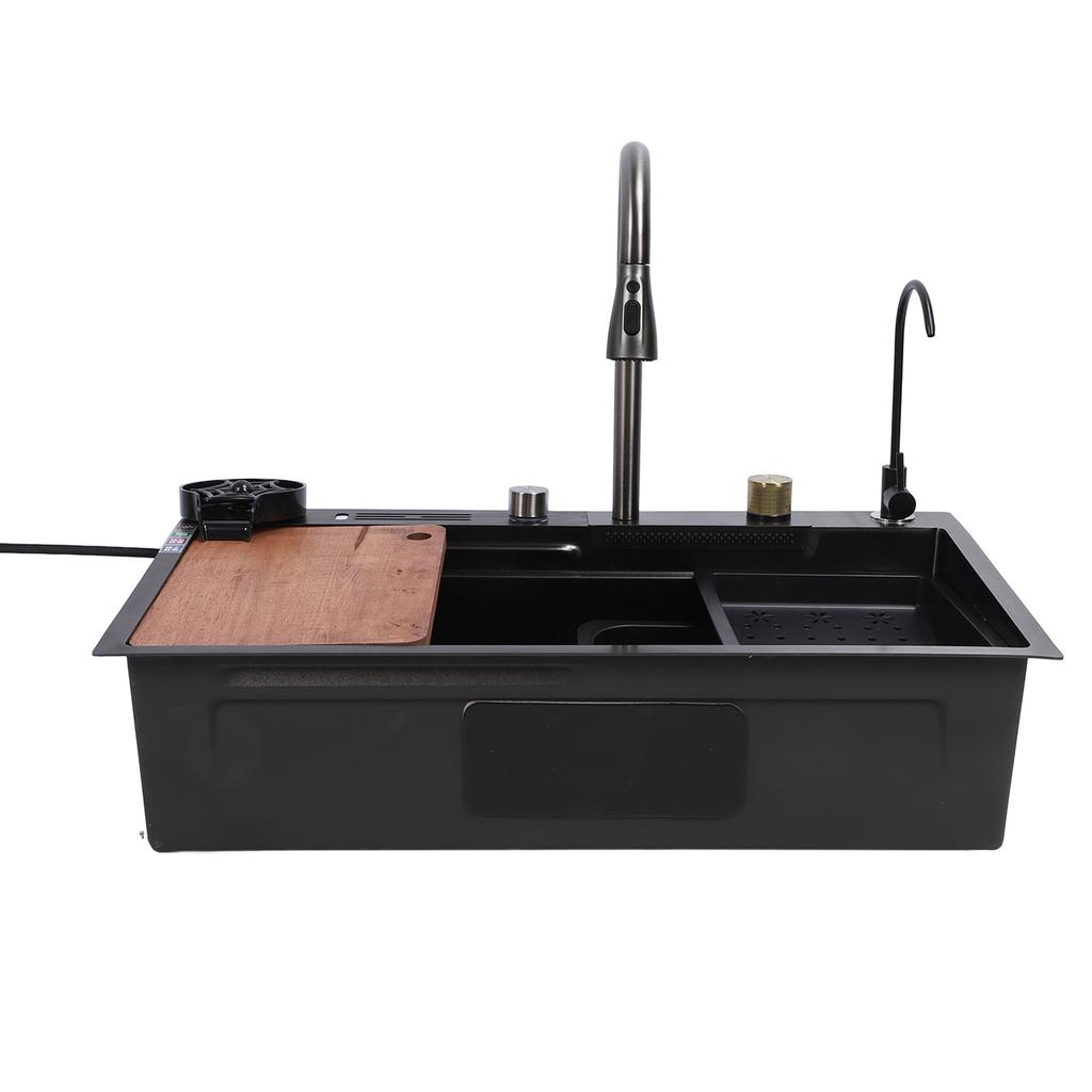 Drop In Kitchen Sink Multifunction Single Bowl Stainless Steel Kitchen Sink Workstation with 360 Deg