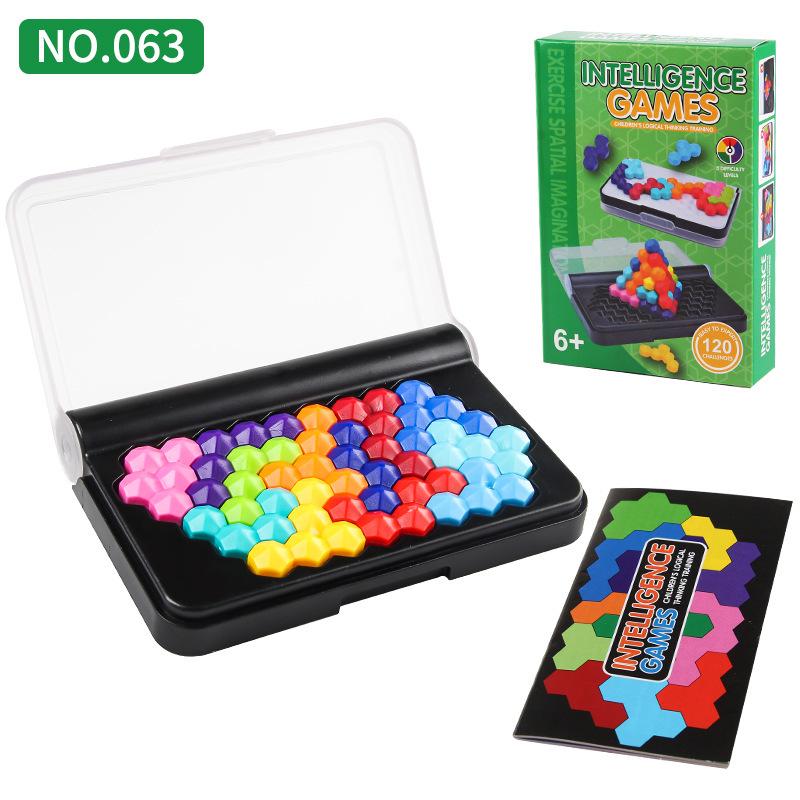 Cross-Border Magic Bead Puzzle: Educational Logic Training Board Game with Colored Beads