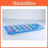 Pvc Adult Inflatable Floating Bed For Drifting Colorful Beach Mat 18 Holes 17063cm Green/blue/pink