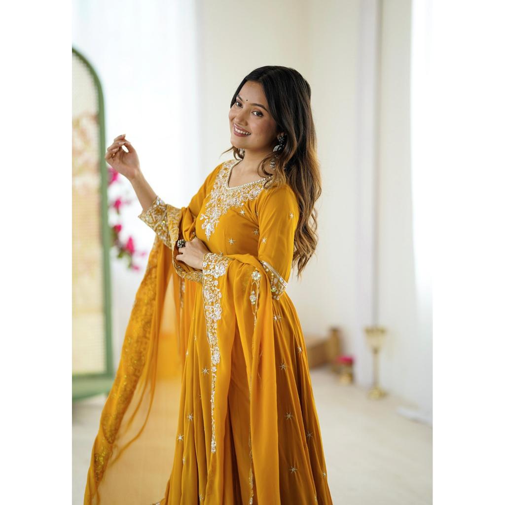 Designer Pakistanisches Anarkali Gown Anzug Kleid Indisches Hochzeitskleidung Salwar Kameez