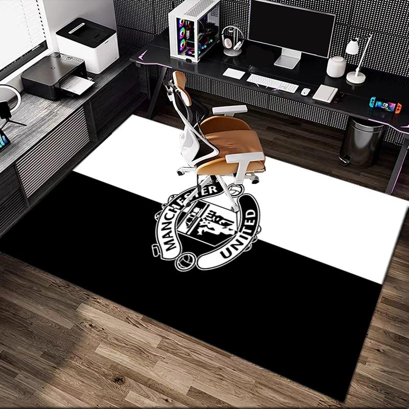 1pc Chelsea FC Printed Chair Rug for Home Office Use, Living Room Kitchen Game Room Area Carpet