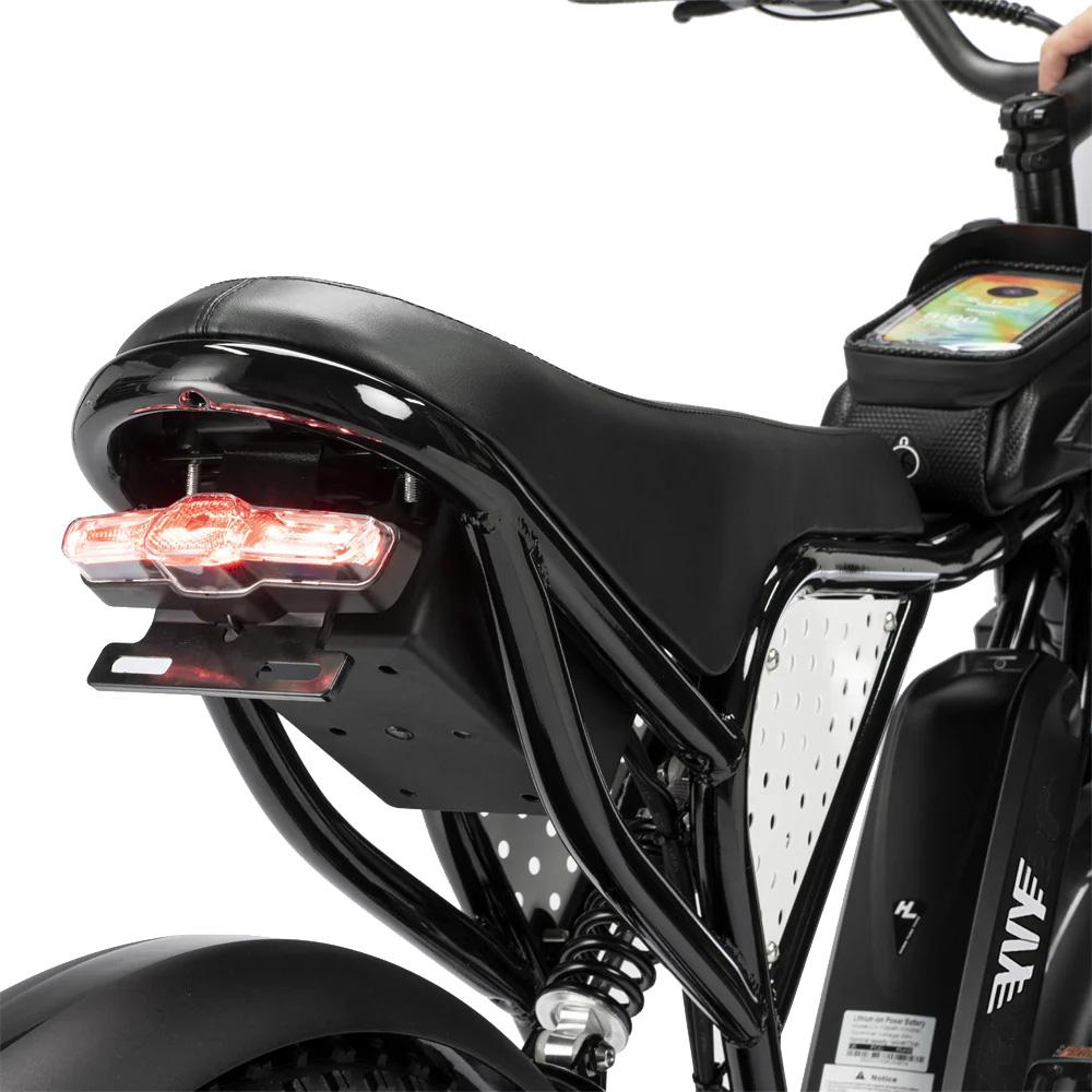 YVY C20Lite Off-Road & Mountain Adult Electric Bicycle 1000W 48V15Ah Pedelec, Front Fork Suspension, 20" Fat Tire E-Bike for Outdoor Adventure